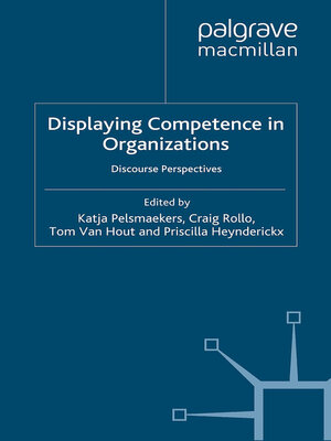 cover image of Displaying Competence in Organizations